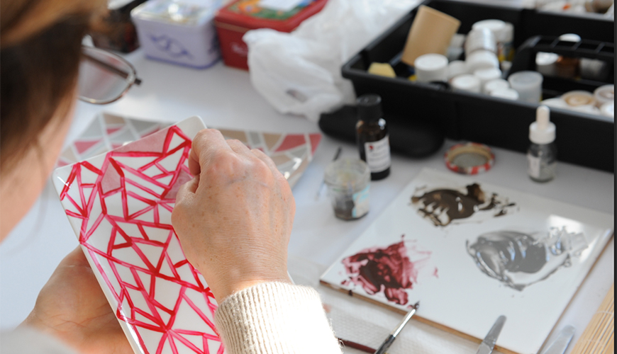 Atelier porcelaine