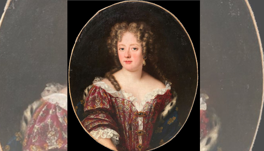 Portrait de la princesse Palatine Atelier de Pierre Mignard (1612-1695) Huile sur toile, vers 1680 Collection P. Heinstein © DR