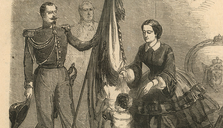 Napoléon III, Eugénie et Louis-Napoléon Napoléon III, Eugénie et Louis-Napoléon