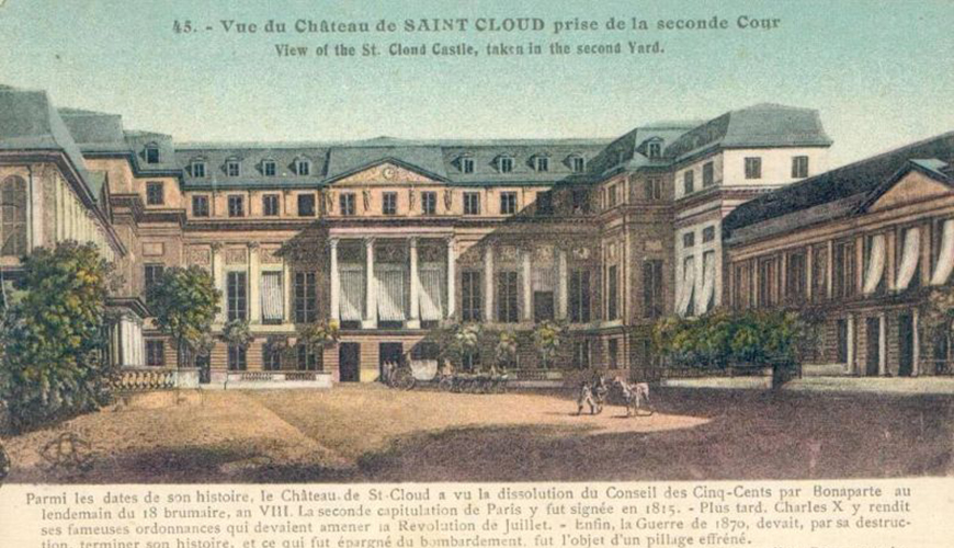 Château de Saint-Cloud Château de Saint-Cloud