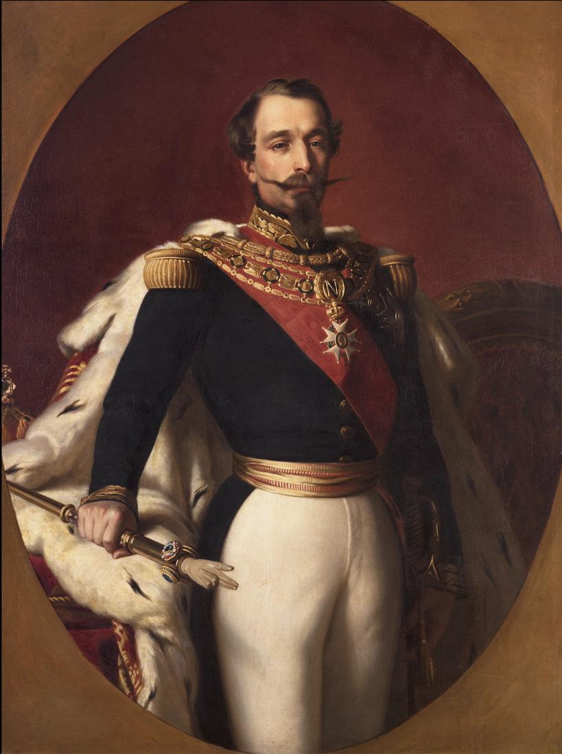 Portrait de l'Empereur Napoléon III, d'après Winterhalter