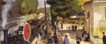 Gare de Saint-Cloud Dantan